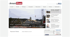 Desktop Screenshot of lavantpost.info